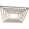 Ekena Millwork Raven Wood Fretwork Pierced Ceiling Medallion, Birch, 18"OD x 6 5/8"ID x 3/8"T CMWP18X18X0375RABI - alternate 5